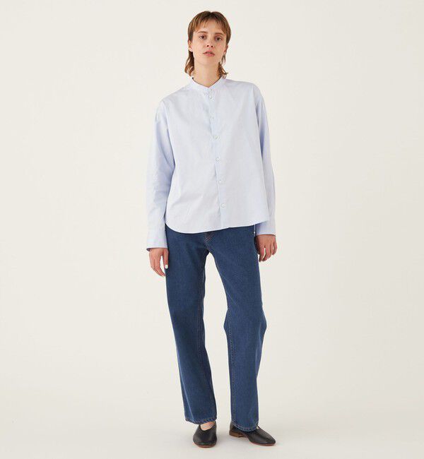 GALERIE VIE「リユースシーアイランドコットン デニムストレートパンツ」|デニム|