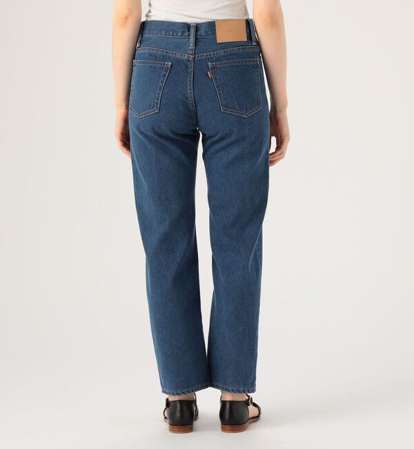 GALERIE VIE「リユースシーアイランドコットン デニムストレートパンツ」|デニム|