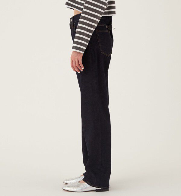 GALERIE VIE「リユースシーアイランドコットン デニムストレートパンツ」|デニム|