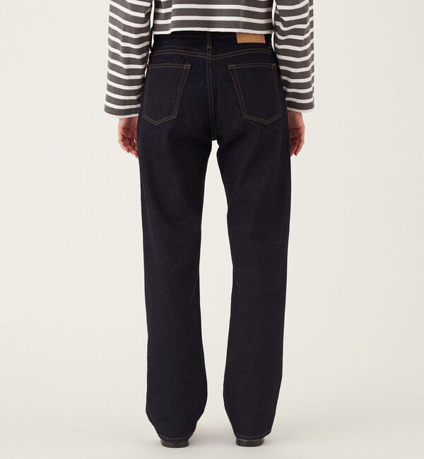 GALERIE VIE「リユースシーアイランドコットン デニムストレートパンツ」|デニム|