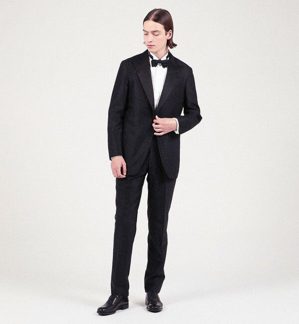 TOMORROWLAND MENS「ウールドスキン ピークドラペル タキシード」|スーツ|
