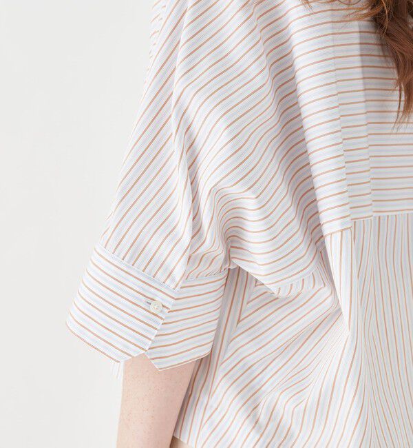 MACPHEE「 コットンブロード クロップドシャツ」|シャツ・ブラウス|