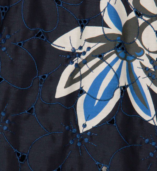 TOMORROWLAND collection「アイレットプルメリア ワイドストレートパンツ」|その他|