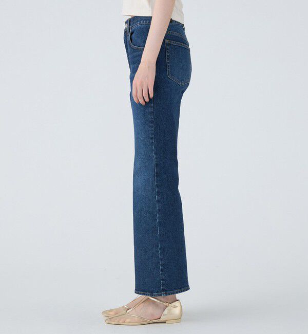 MACPHEE「ストレッチデニム フレアパンツ」|デニム|