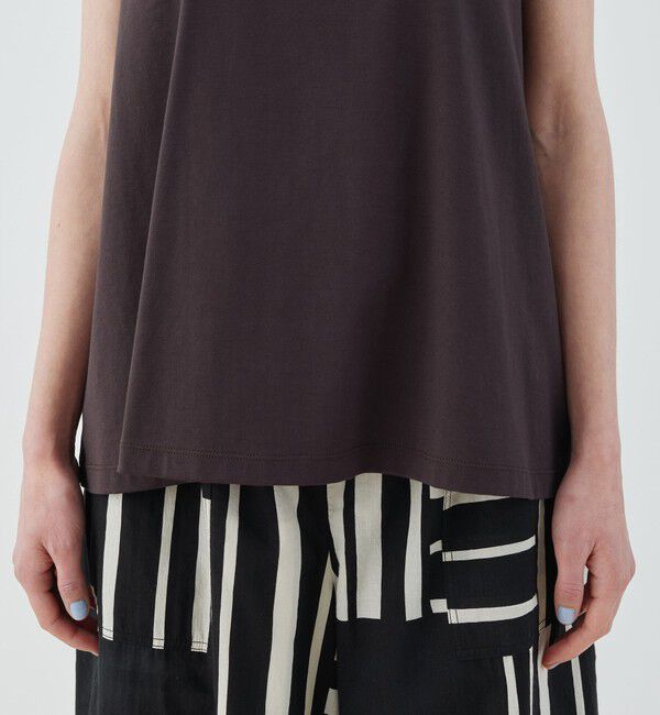 GALERIE VIE「ファインコットン テントラインプルオーバー」|Tシャツ・カットソー|