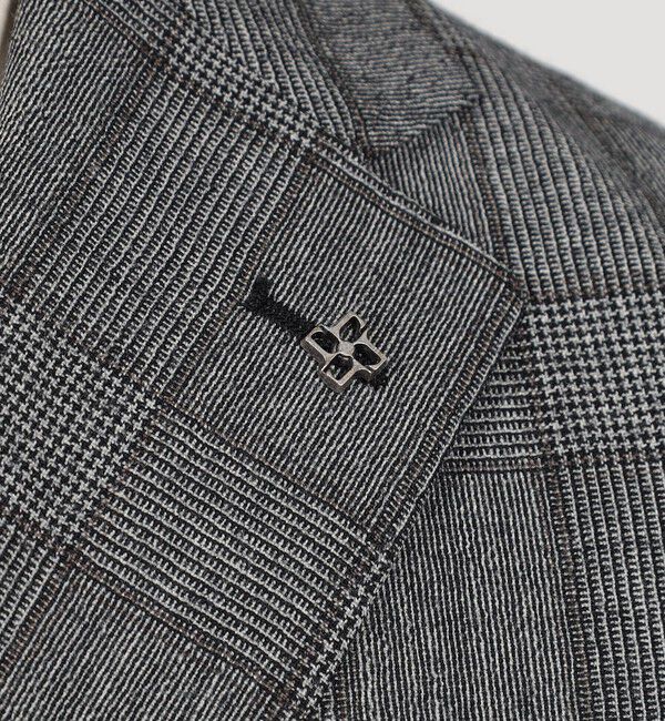 TOMORROWLAND MENS「【別注】TAGLIATORE ウールサキソニーチェック シングルブレステッド2Bスーツ」|スーツ|