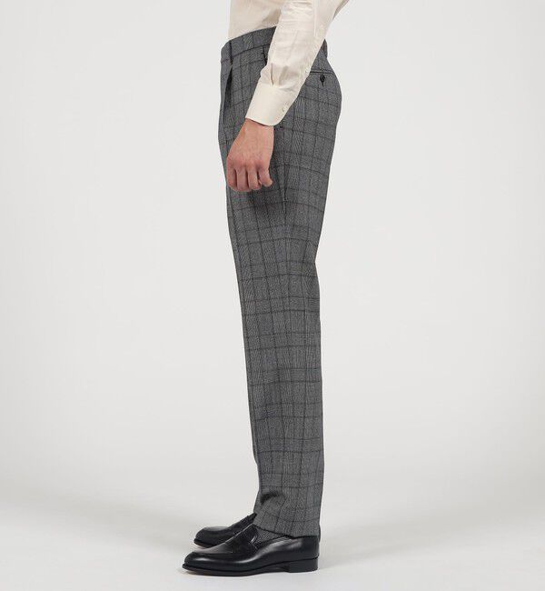 TOMORROWLAND MENS「【別注】TAGLIATORE ウールサキソニーチェック シングルブレステッド2Bスーツ」|スーツ|