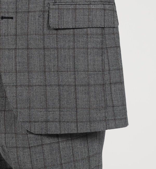 TOMORROWLAND MENS「【別注】TAGLIATORE ウールサキソニーチェック シングルブレステッド2Bスーツ」|スーツ|