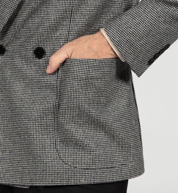 TOMORROWLAND MENS「ウールフランネル ダブルブレステッド4Bジャケット FOX BROTHERS」|テーラードジャケット|