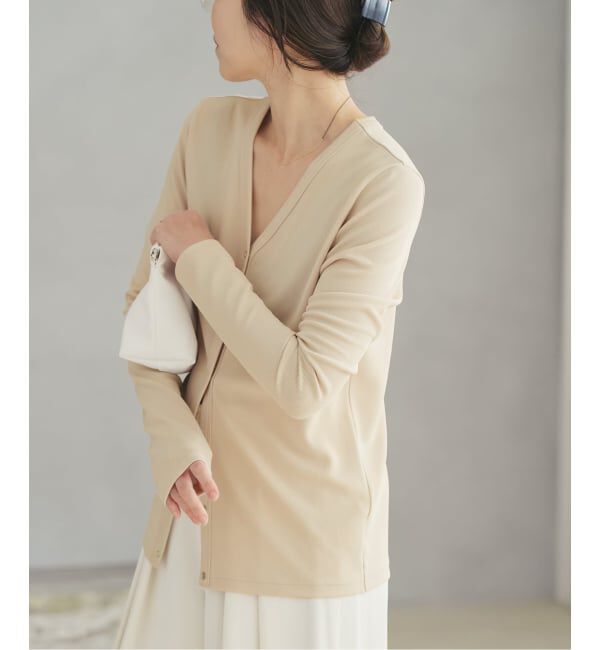 Plage「《予約》Rib  カーディガン」|カーディガン|