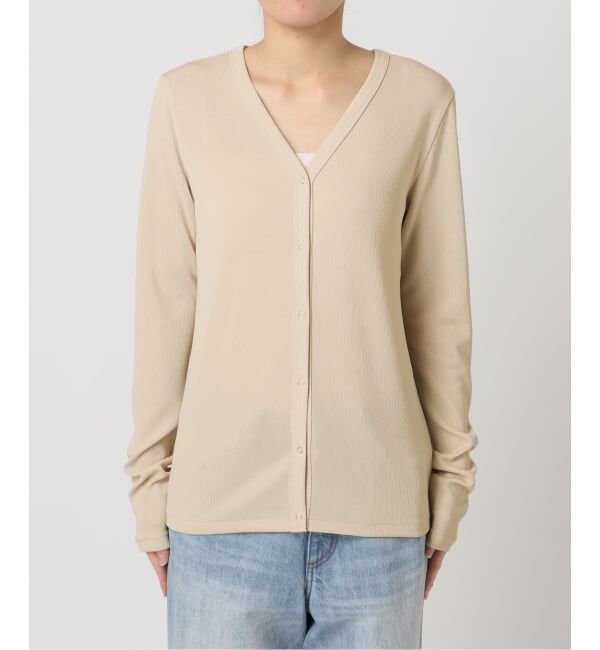 Plage「《予約》Rib  カーディガン」|カーディガン|