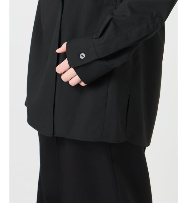 VERMEIL par iena「Room no.8 BLACK ルームエイト ブラック ドレープジャケット BYRS-002-69587」|その他|