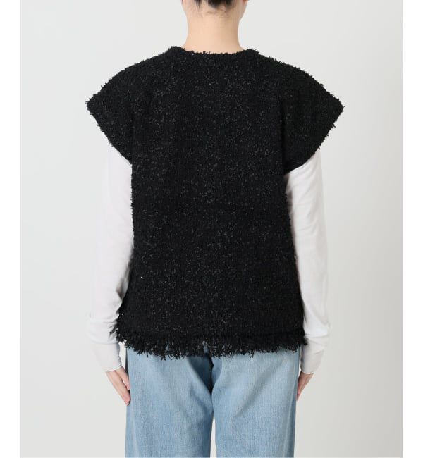 IENA「ミックスツイードベスト」|その他|