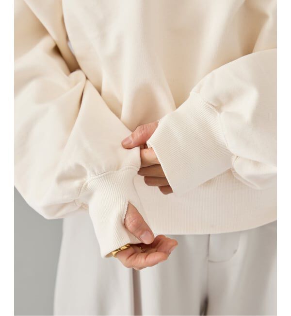 VERMEIL par iena「《WEB限定》シルケットコットンスウェット」|スウェット・ジャージ|