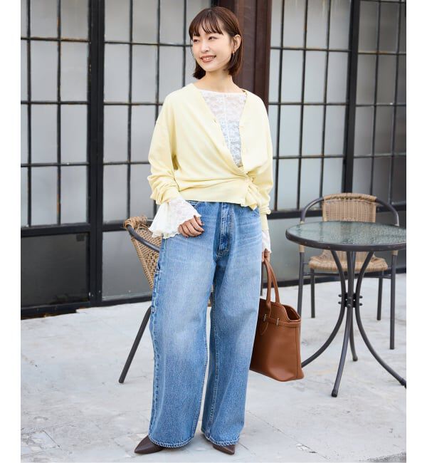 SLOBE IENA「《WEB・一部店舗限定/追加》レーススリーブブラウス」|シャツ・ブラウス|