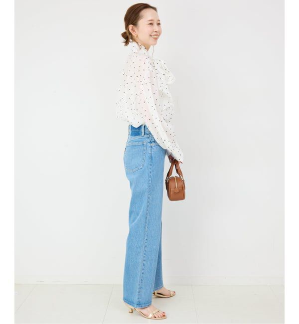 SLOBE IENA「《WEB限定/追加》ボウタイブラウス」|シャツ・ブラウス|