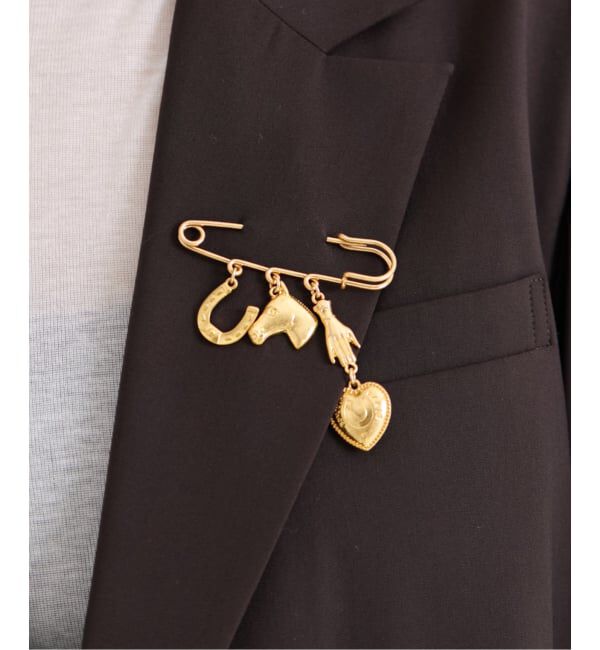 IENA「《WEB限定/追加》IENA CHEVAL 3ROW ブローチB」|その他|