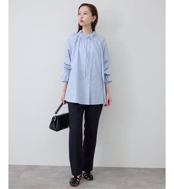 SLOBE IENA「《追加予約》SLOBE レザーグルカサンダル」|サンダル|