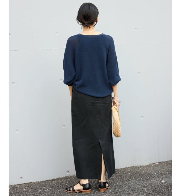 SLOBE IENA「《追加予約》SLOBE レザーグルカサンダル」|サンダル|