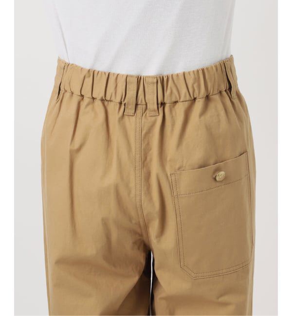 IENA「《予約》コットンキャンバスバックイージーパンツ」|その他|