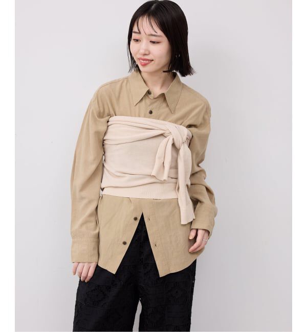 SLOBE IENA「PROVOKE/プロヴォーク  2WAYボートネックプルオーバー PV-020042」|ニット・セーター|