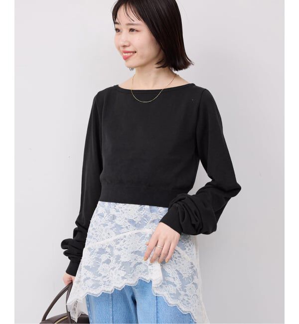 SLOBE IENA「PROVOKE/プロヴォーク  2WAYボートネックプルオーバー PV-020042」|ニット・セーター|