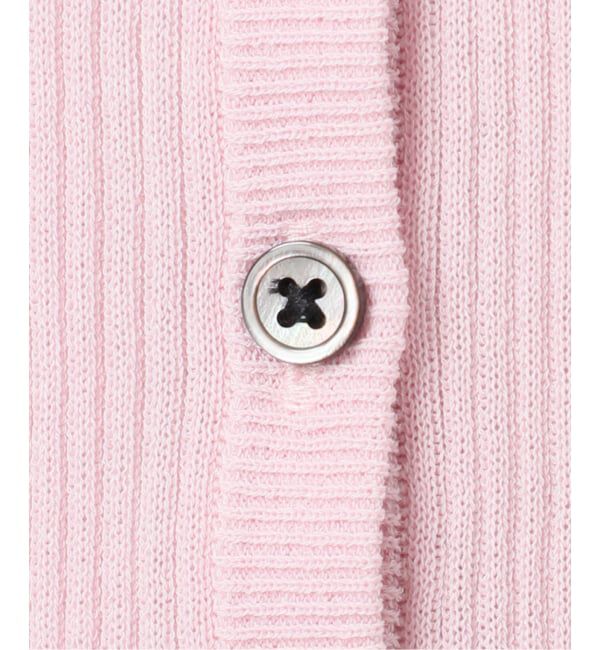 IENA「《WEB限定/追加予約》ハイゲージリブカーディガン」|カーディガン|