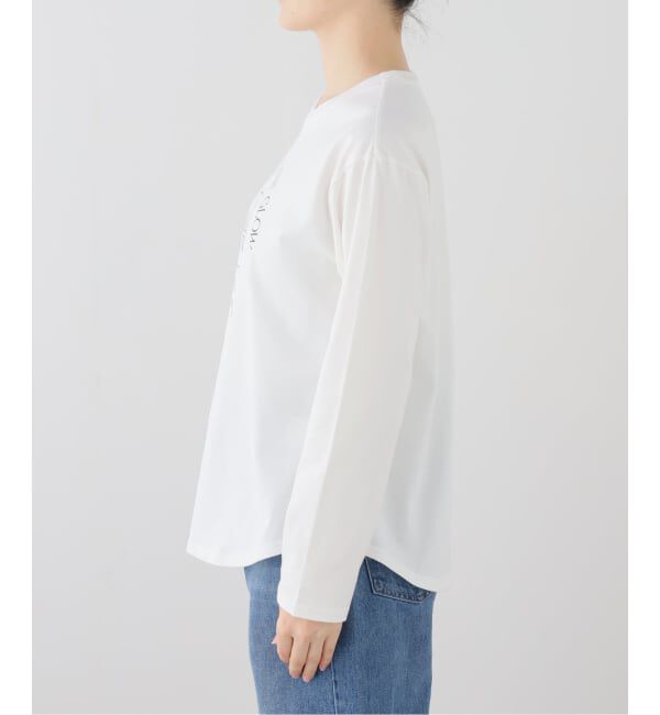 SLOBE IENA「RadianceロゴロングTEE」|Tシャツ・カットソー|