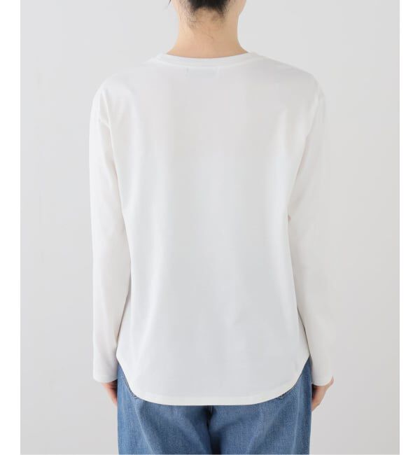 SLOBE IENA「RadianceロゴロングTEE」|Tシャツ・カットソー|
