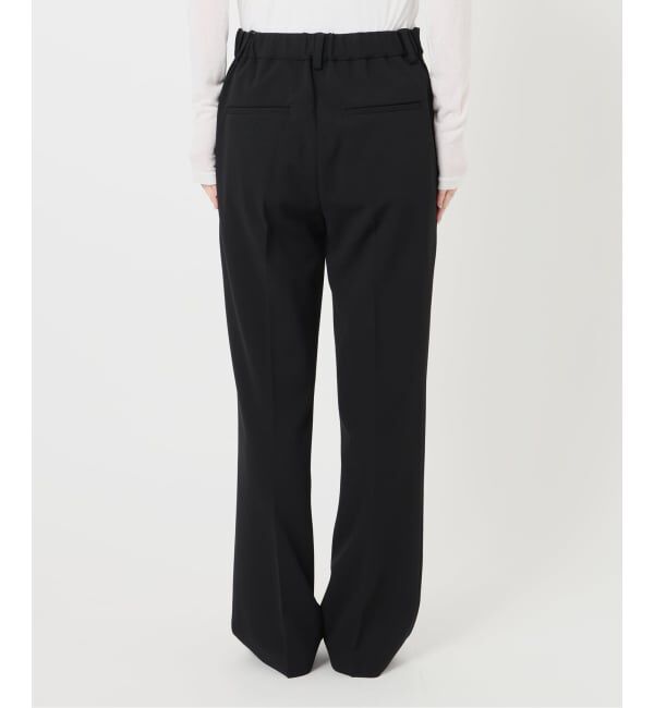 IENA「《セットアップ対応/予約》カットジョーゼットスティックパンツ」|スラックス|