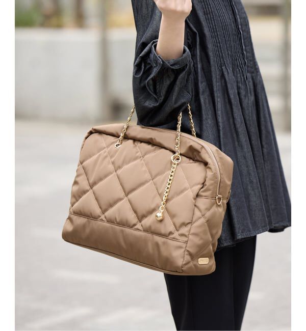 SLOBE IENA「OUTDOOR/アウトドア SLOBE別注 キルティング2WAYショルダーバッグ」|ショルダー・メッセンジャー|