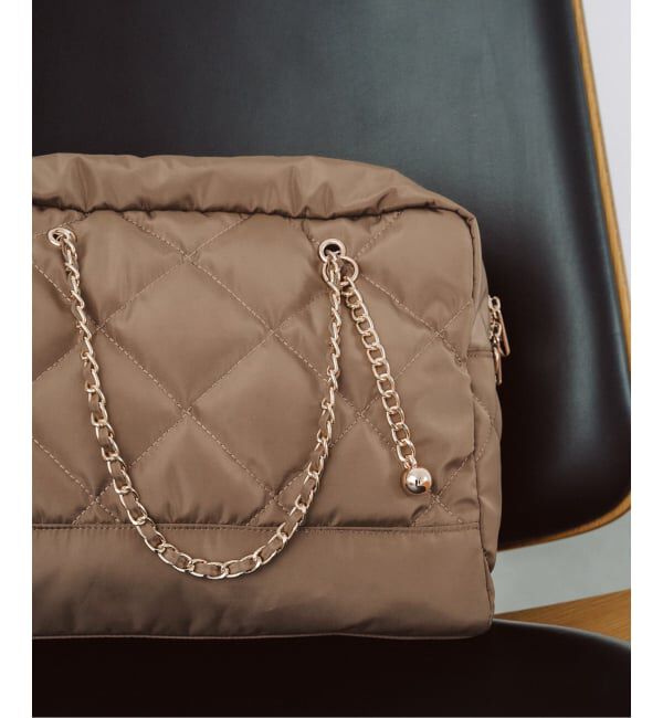 SLOBE IENA「OUTDOOR/アウトドア SLOBE別注 キルティング2WAYショルダーバッグ」|ショルダー・メッセンジャー|