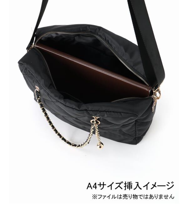 SLOBE IENA「OUTDOOR/アウトドア SLOBE別注 キルティング2WAYショルダーバッグ」|ショルダー・メッセンジャー|