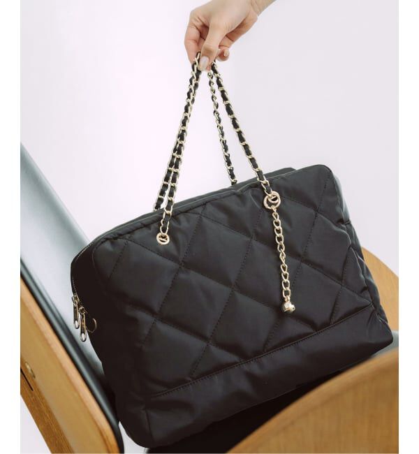 SLOBE IENA「OUTDOOR/アウトドア SLOBE別注 キルティング2WAYショルダーバッグ」|ショルダー・メッセンジャー|