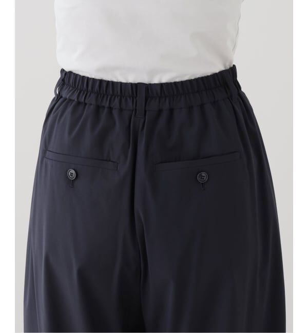 IENA「《セットアップ対応可》エアリーライトコクーンパンツ」|スラックス|