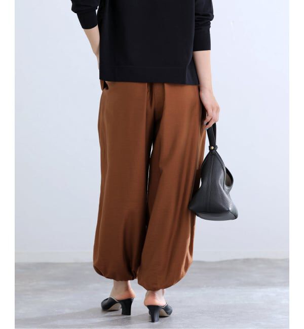 IENA「《予約》ウォッシャブル バルーンパンツ」|その他|