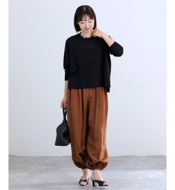 IENA「《予約》ウォッシャブル バルーンパンツ」|その他|