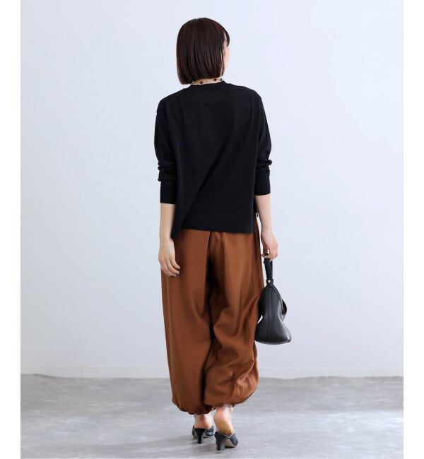 IENA「《予約》ウォッシャブル バルーンパンツ」|その他|