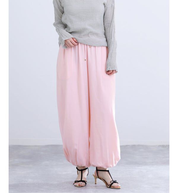 IENA「《予約》ウォッシャブル バルーンパンツ」|その他|