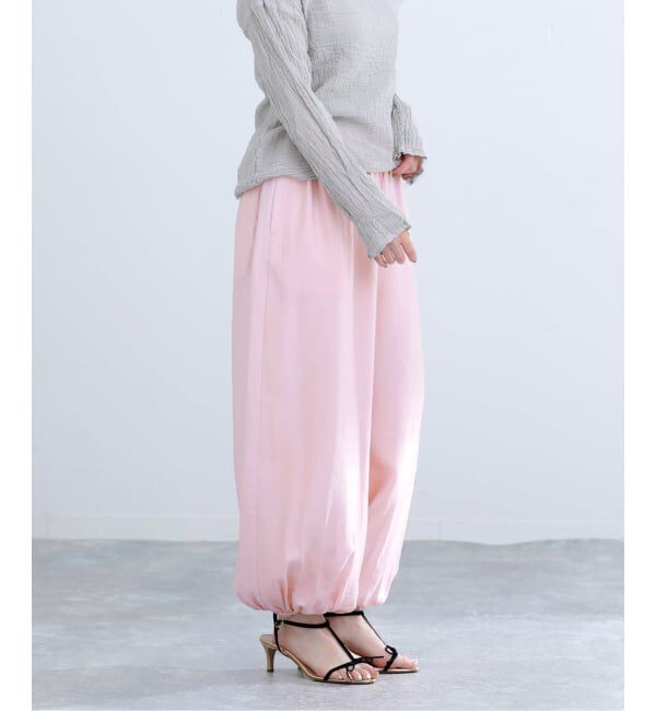 IENA「《予約》ウォッシャブル バルーンパンツ」|その他|