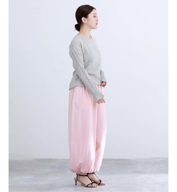IENA「《予約》ウォッシャブル バルーンパンツ」|その他|