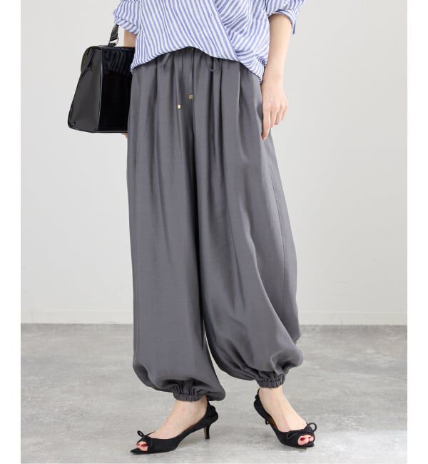 IENA「《予約》ウォッシャブル バルーンパンツ」|その他|