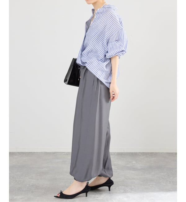 IENA「《予約》ウォッシャブル バルーンパンツ」|その他|