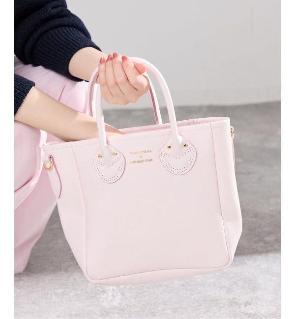 IENA「《WEB限定予約》YOUNG&OLSEN EMBOSSED LEATHER D TOTE S バッグ YO2601-GD003」|トートバッグ|