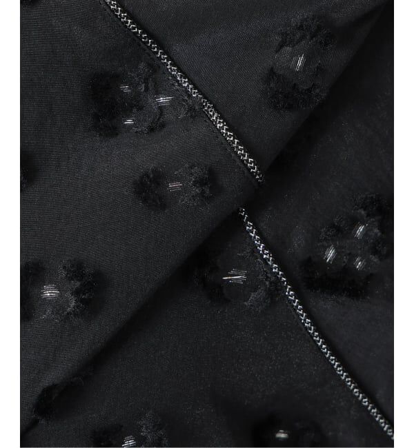 IENA「《予約》フラワージャガードボリュームブラウス」|シャツ・ブラウス|