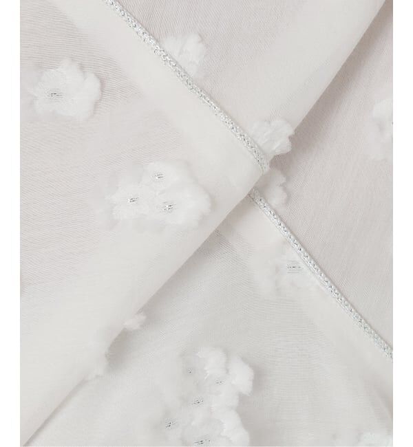 IENA「《予約》フラワージャガードボリュームブラウス」|シャツ・ブラウス|