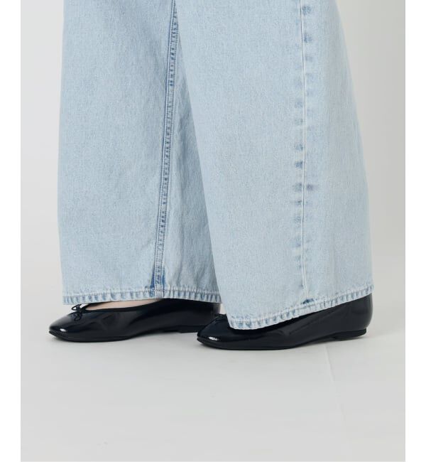 IENA「《予約》ブラウジングデニムパンツ」|デニム|