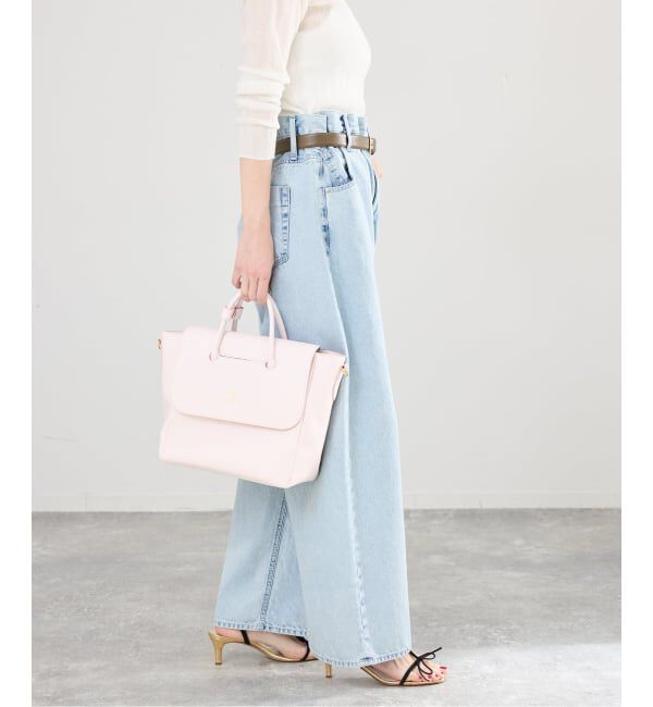 IENA「《予約》ブラウジングデニムパンツ」|デニム|