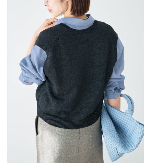 IENA「《予約》シアーデニムシャツ」|シャツ・ブラウス|