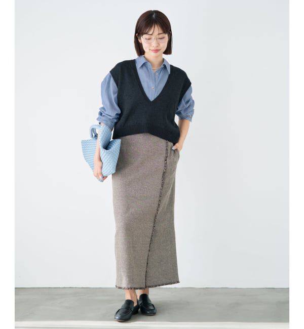 IENA「《予約》シアーデニムシャツ」|シャツ・ブラウス|